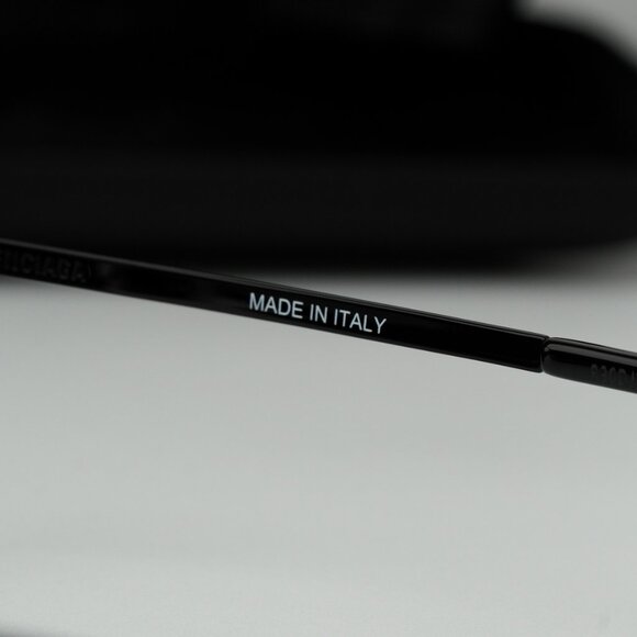 Balenciaga Women Sunglasses Black Grey Geometric BB0277S 001 NEW AUTHENTIC main image 4